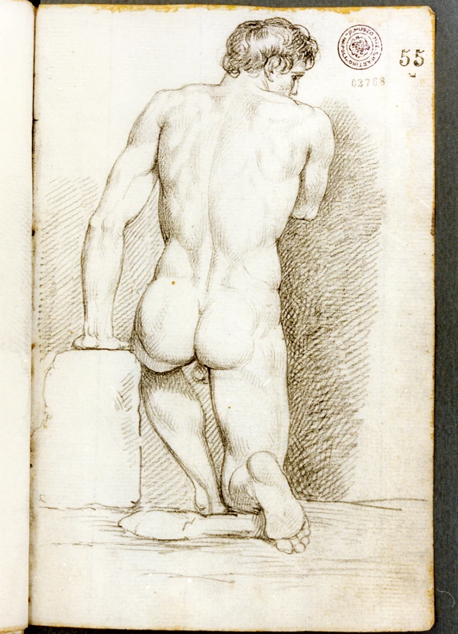 Studio di figura maschile - Certosa di san Martino, Napoli